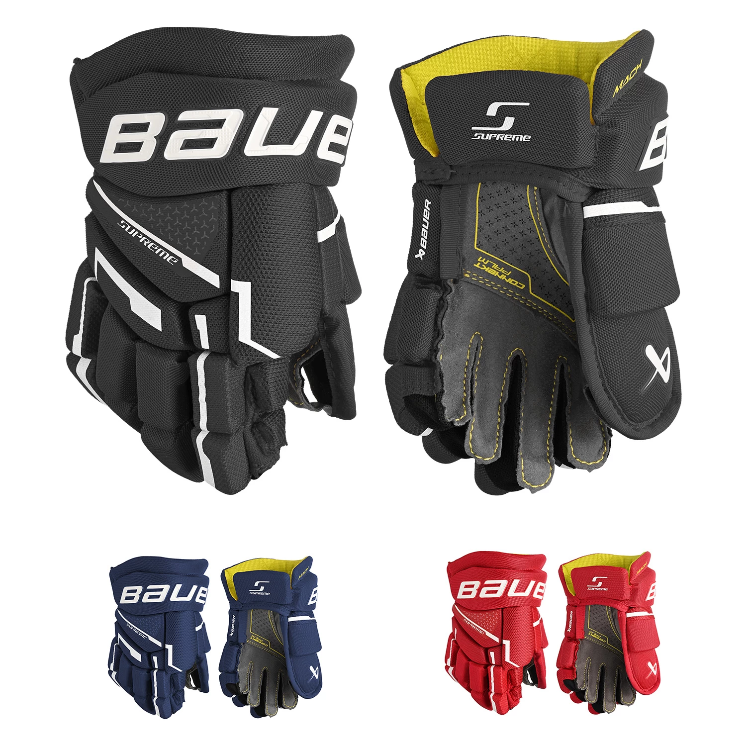 Bauer Supreme MACH Handschuh Bambini 3 Bauer Supreme MACH Handschuh Bambini