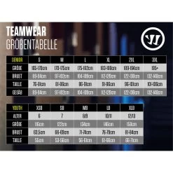 WARRIOR SPORTS Hoody Senior Schwarz 7 WARRIOR SPORTS Hoody Senior Schwarz -Bauer WARRIOR SIZE H BK 1280x1280