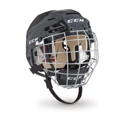 CCM Helm Combo TACKS 110 Schwarz