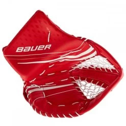 Bauer Vapor X2.7 Torwart Fanghand Junior - Weiß -Bauer bauer vapor x2 7 fanghand 4